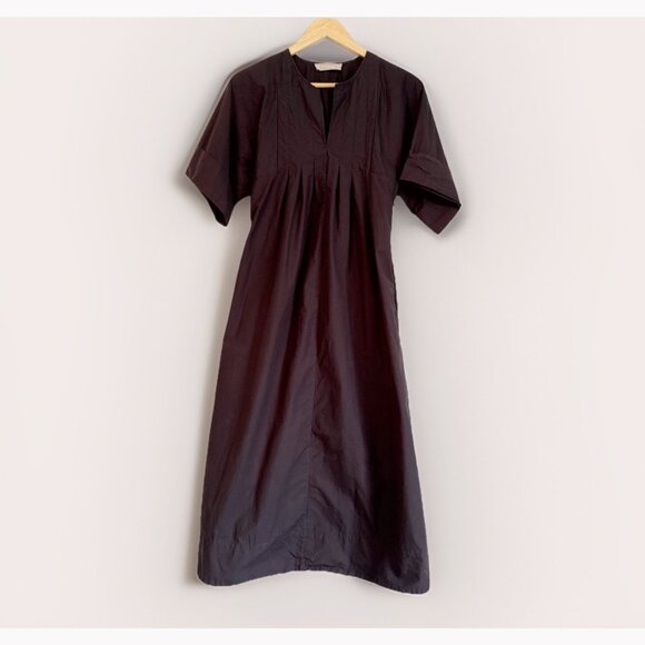 Everlane Women’s Poplin Kaftan Dress Sz XXS Oversized Relaxed Minimalist Resort - Picture 1 of 12